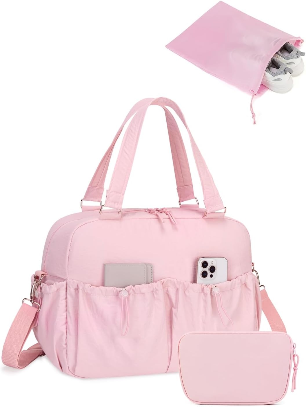Weekender Bag Duffle - Carry On Duffle Bag With 15.6