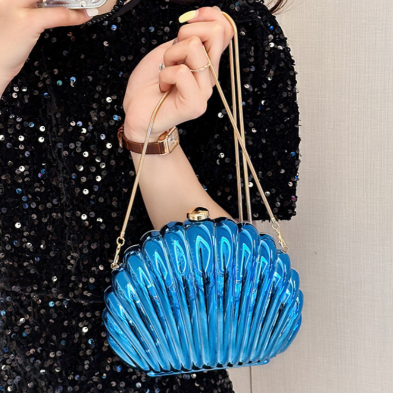 Luxury Bags Mini - Lady Mini Shell Bag Plain High