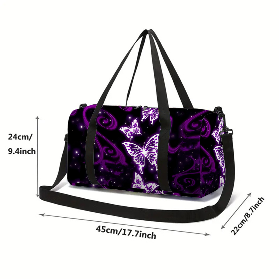 Women's Large Travel Bag Purpl - Weekender Bag Duffle avis et prix