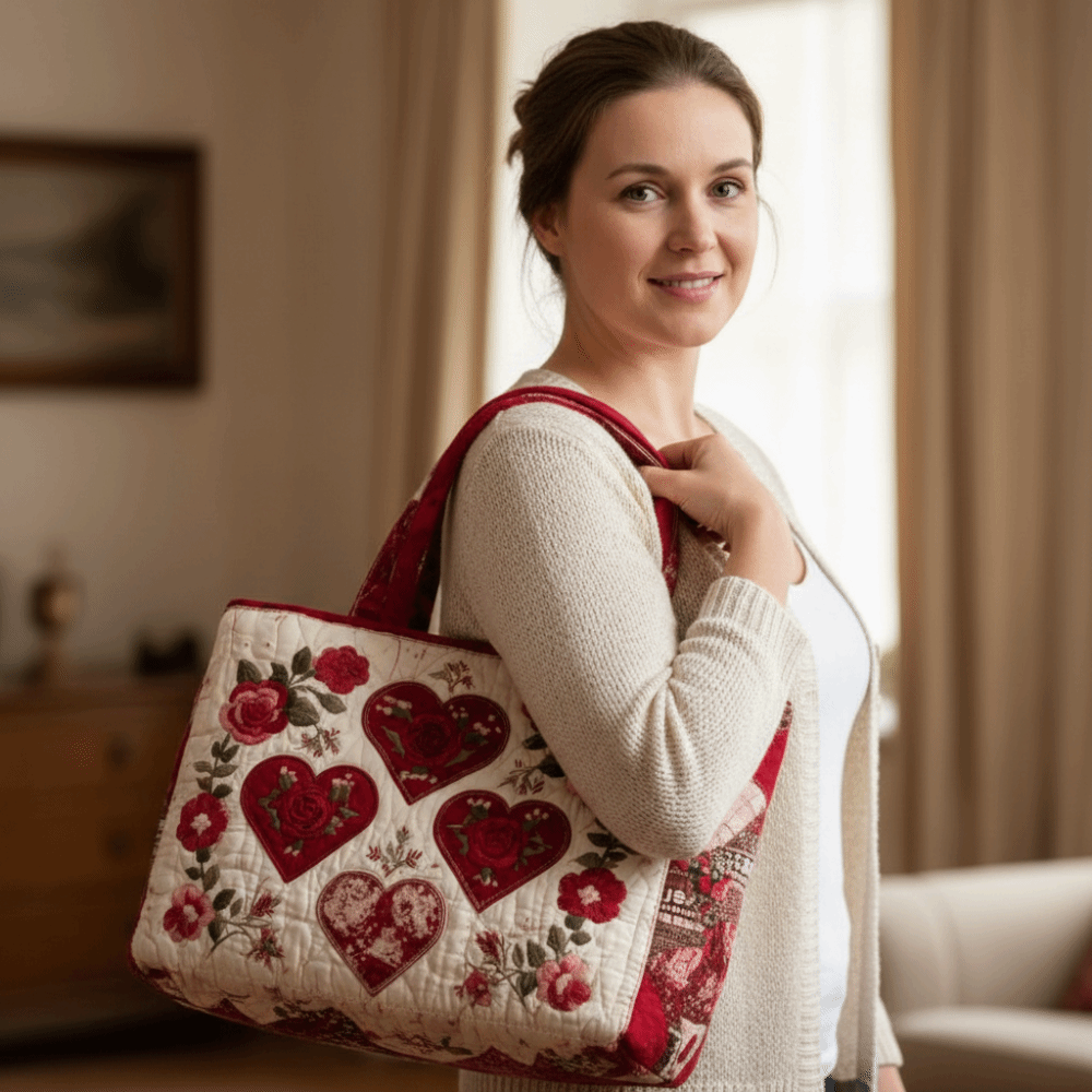 New Cat Pattern Quilted Tote B - Luxury Quilted Bags avis et prix