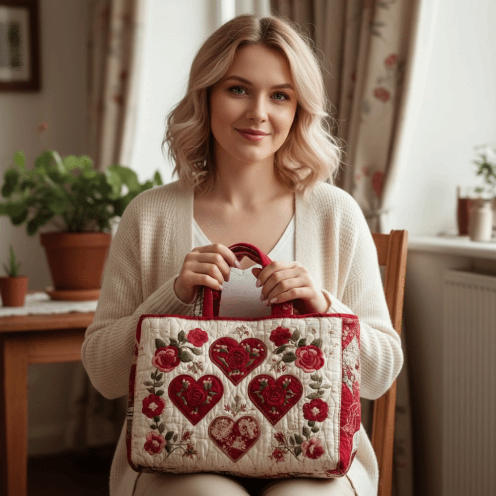 New Cat Pattern Quilted Tote B - Luxury Quilted Bags avis et prix