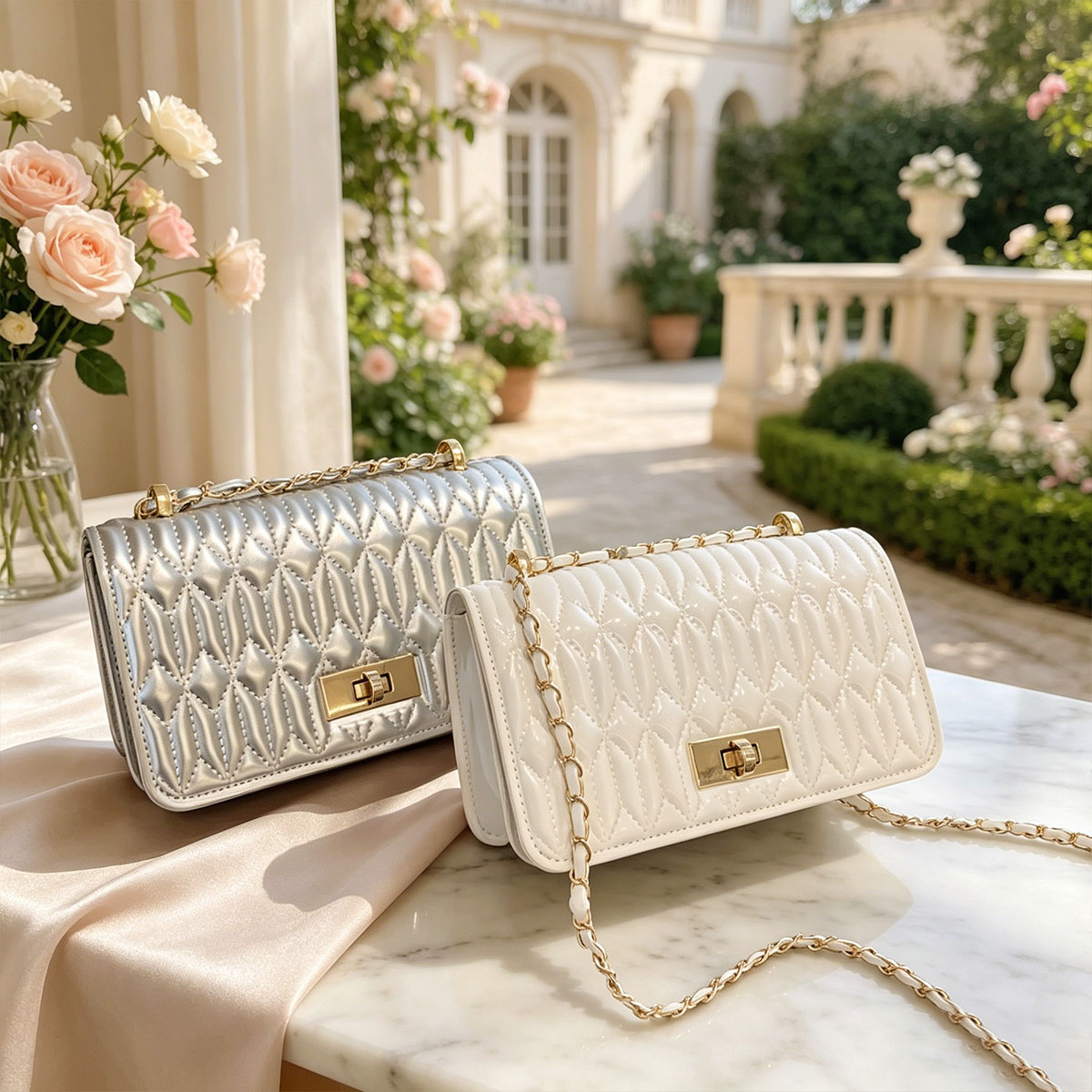 Light Luxury Argyle Quilted Qu - Luxury Quilted Bags avis et prix