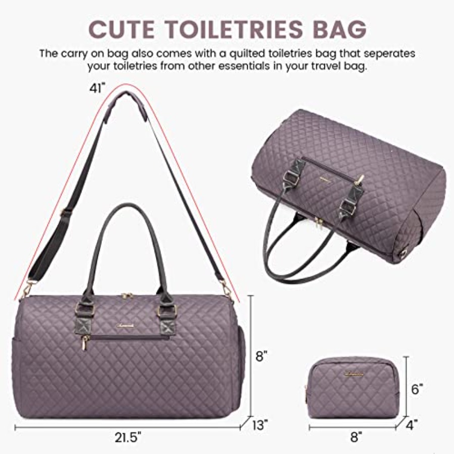 Travel Duffle Bag, Weekender B - Weekender Bag Duffle avis et prix