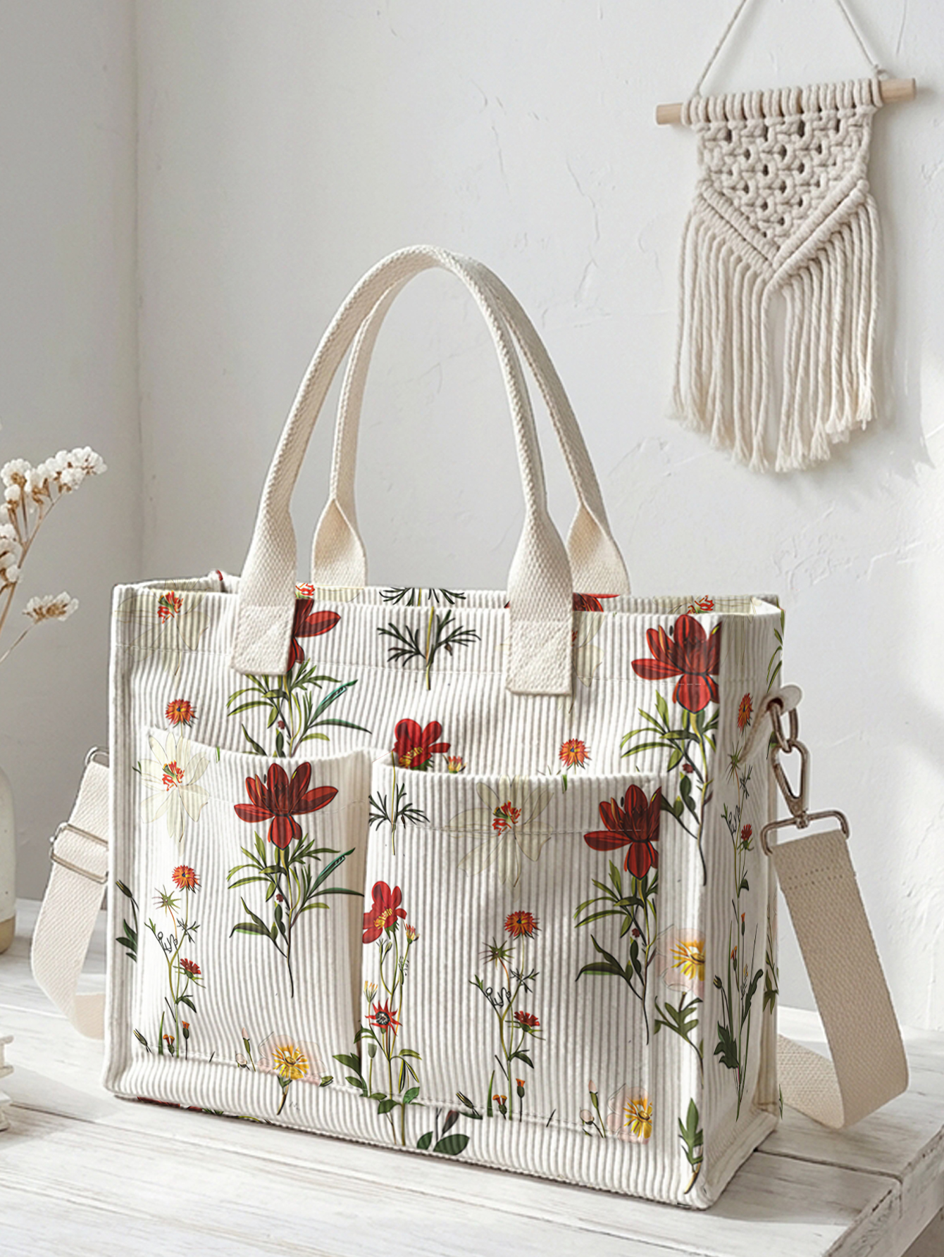Vintage Botanical Wildflower P - Luxury Quilted Bags avis et prix