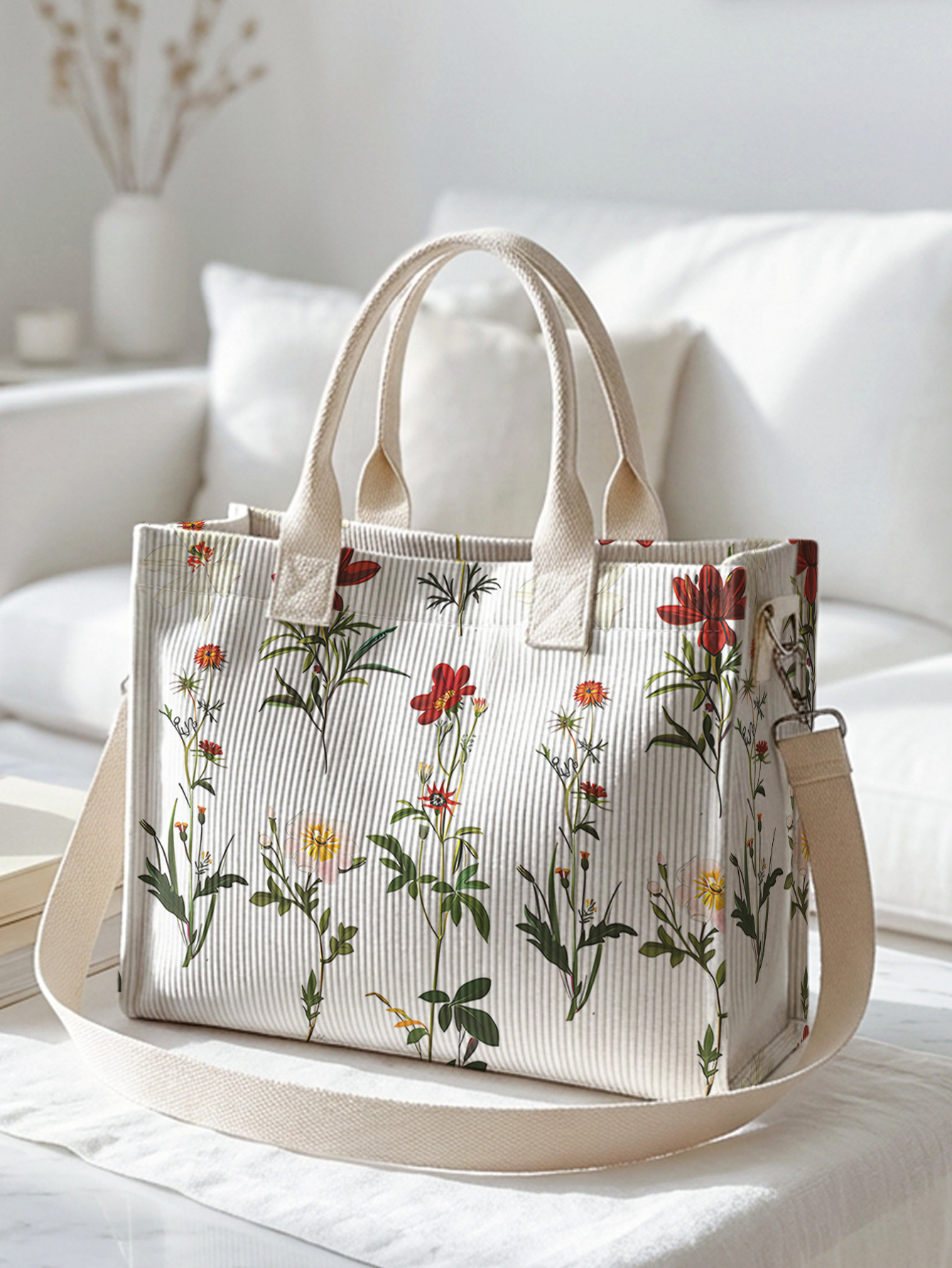 Vintage Botanical Wildflower P - Luxury Quilted Bags avis et prix