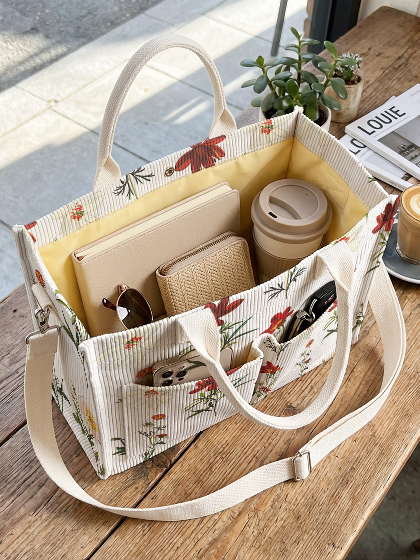 Vintage Botanical Wildflower P - Luxury Quilted Bags avis et prix