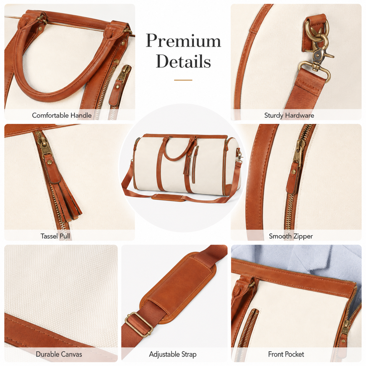 2 in 1 Convertible Garment Duf - Weekender Bag Duffle avis et prix