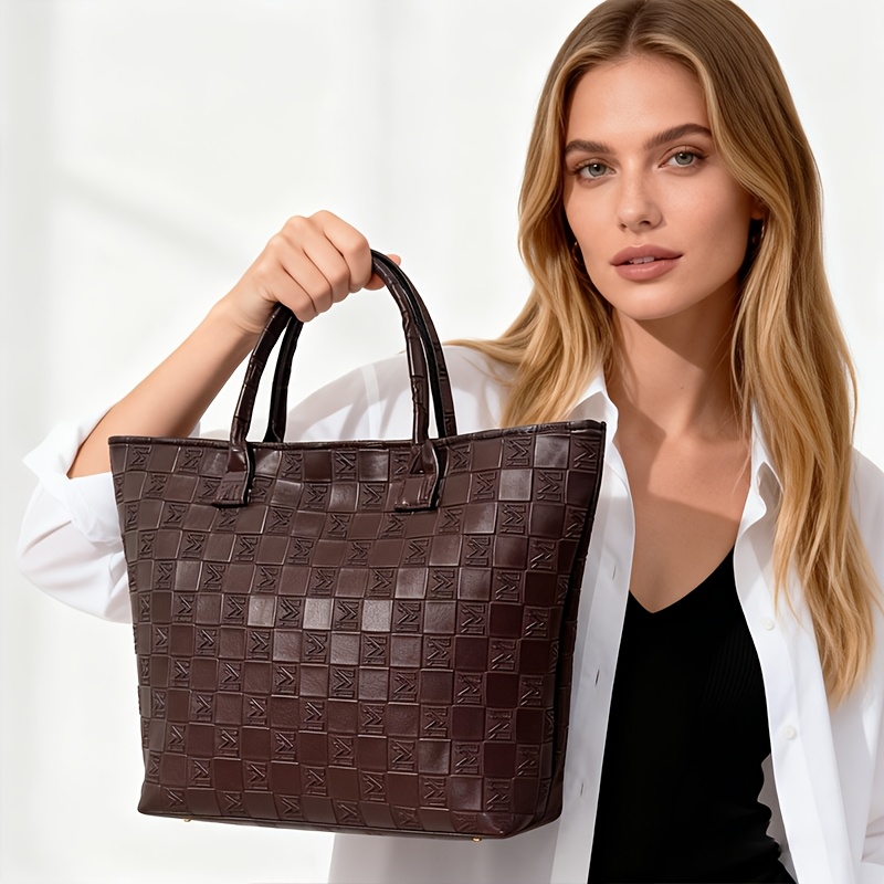 Light Luxury Deep Brown Quilte - Luxury Quilted Bags avis et prix