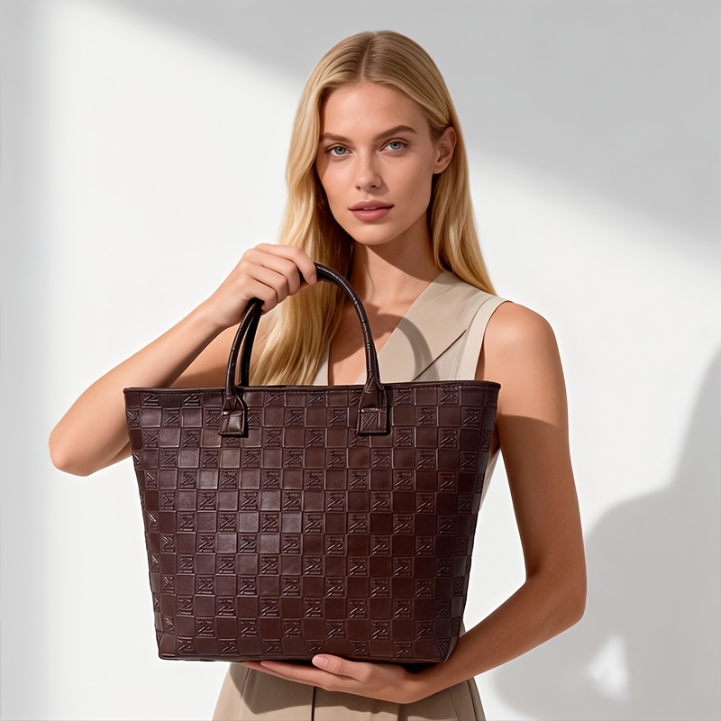 Light Luxury Deep Brown Quilte - Luxury Quilted Bags avis et prix
