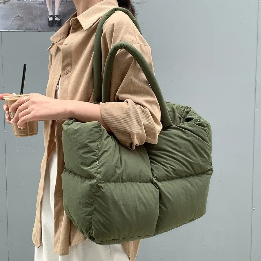 Cotton Padded Tote Large Quilt - Luxury Quilted Bags avis et prix
