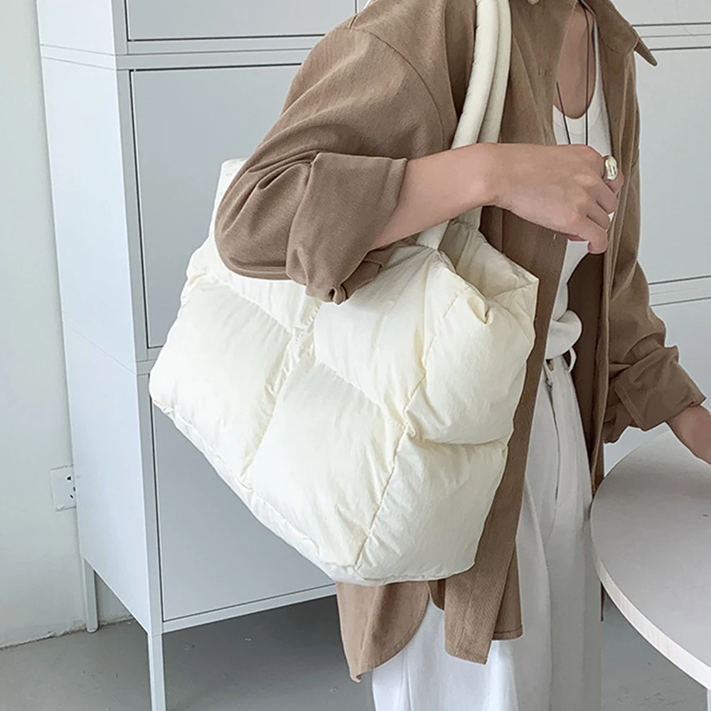 Cotton Padded Tote Large Quilt - Luxury Quilted Bags avis et prix