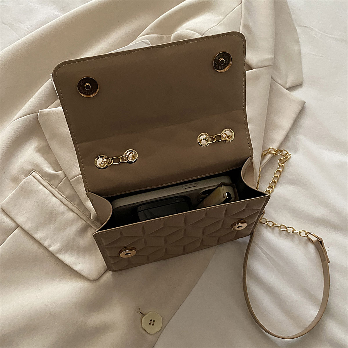 Light Luxury Trend Argyle Quil - Luxury Quilted Bags avis et prix