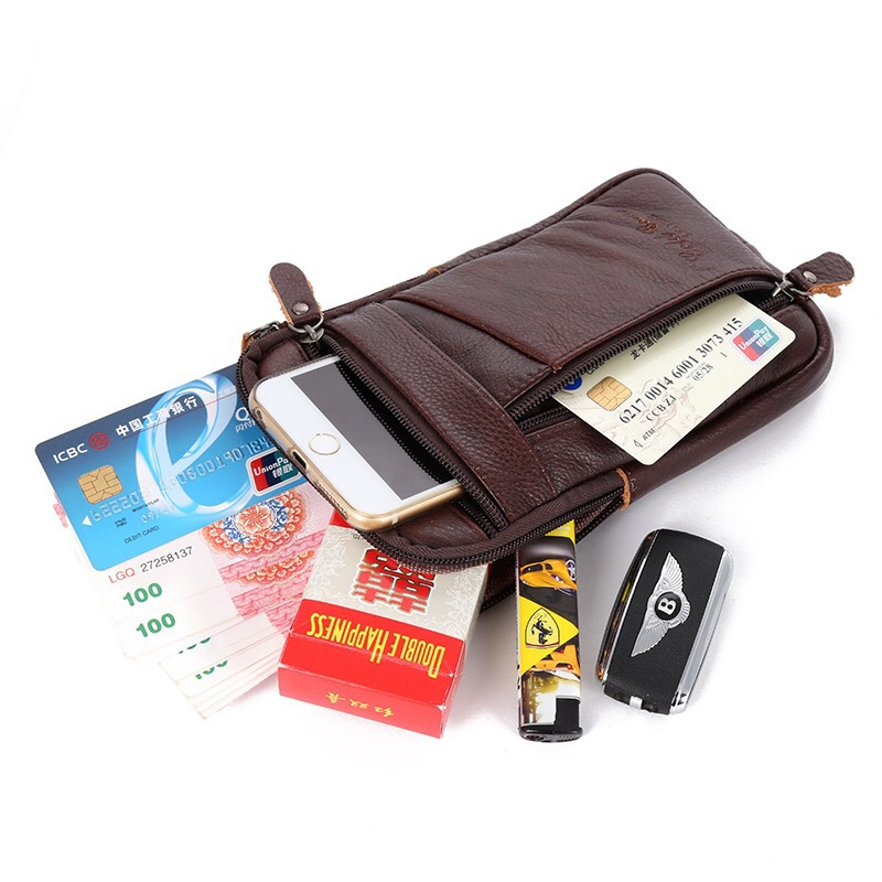 Men Luxury Genuine Leather Pho - Luxury Bags Mini avis et prix