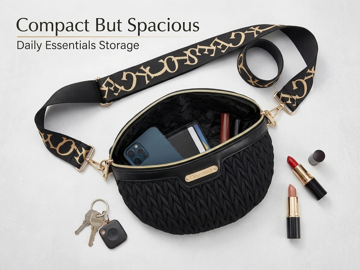 Luxury Quilted Waist Pack for  - Luxury Quilted Bags avis et prix