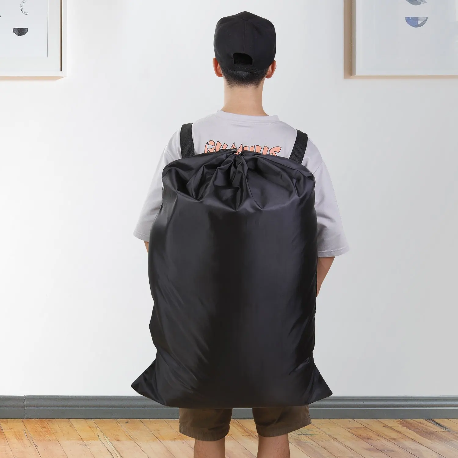 Black Oversized Polyester Wate - Weekender Bag Duffle avis et prix