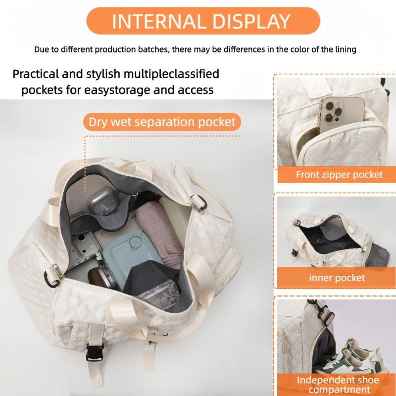 Large Capacity Lightweight Tra - Weekender Bag Duffle avis et prix