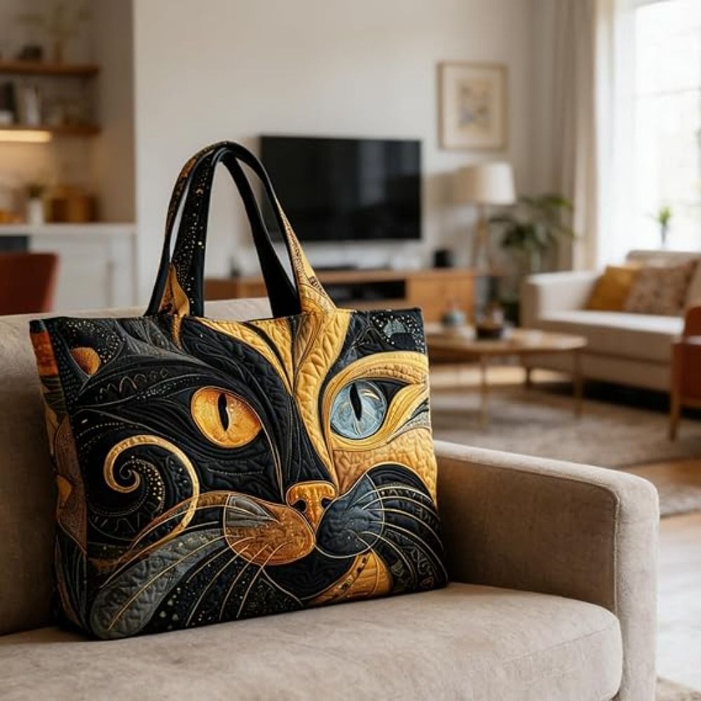 Cat Patterns Women Quilted Tot - Luxury Quilted Bags avis et prix