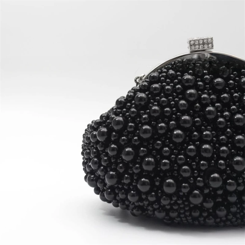 Cool Black Pearls Clutch Bags  - Luxury Bags Mini avis et prix