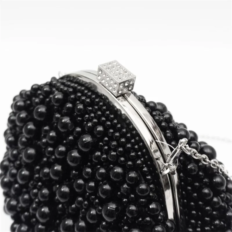Cool Black Pearls Clutch Bags  - Luxury Bags Mini avis et prix