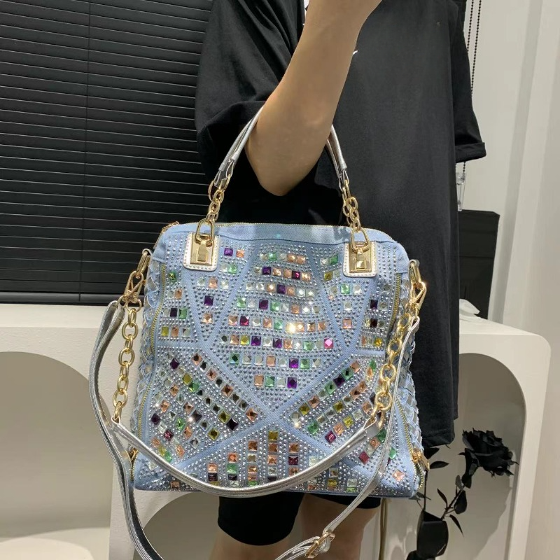 Women's Fashion Denim Braided  - Luxury Quilted Bags avis et prix