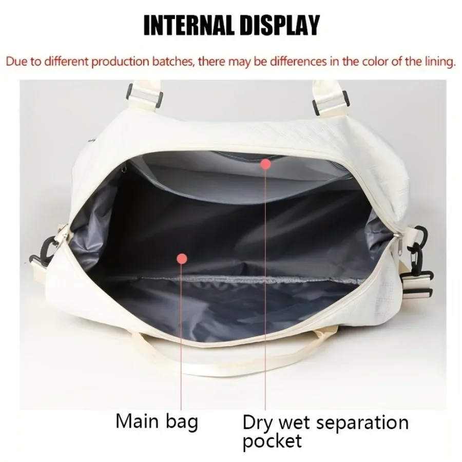 2pcs Set Large Capacity Travel - Weekender Bag Duffle avis et prix