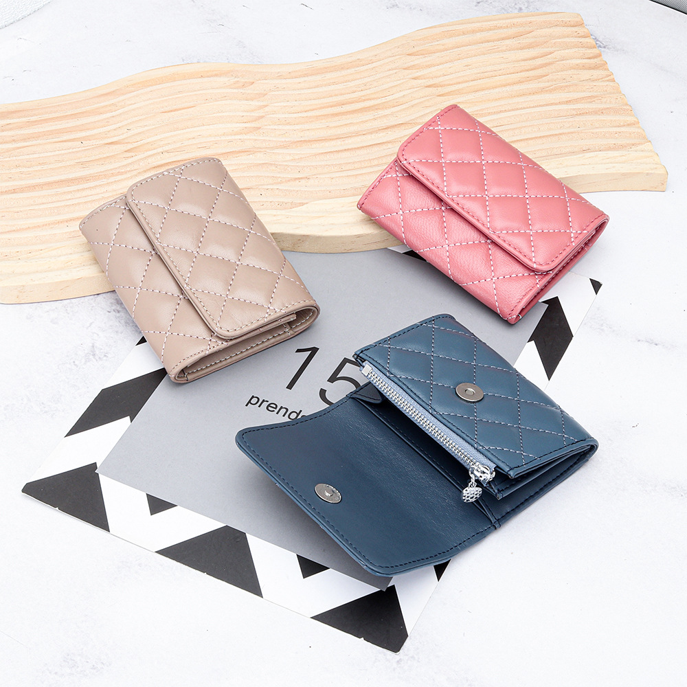 Sheepskin Quilted Card Holder  - Luxury Quilted Bags avis et prix