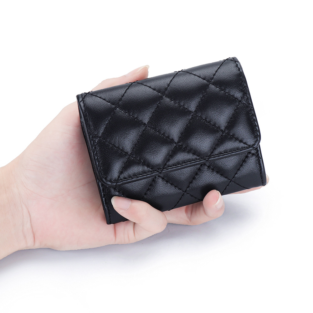 Sheepskin Quilted Card Holder  - Luxury Quilted Bags avis et prix