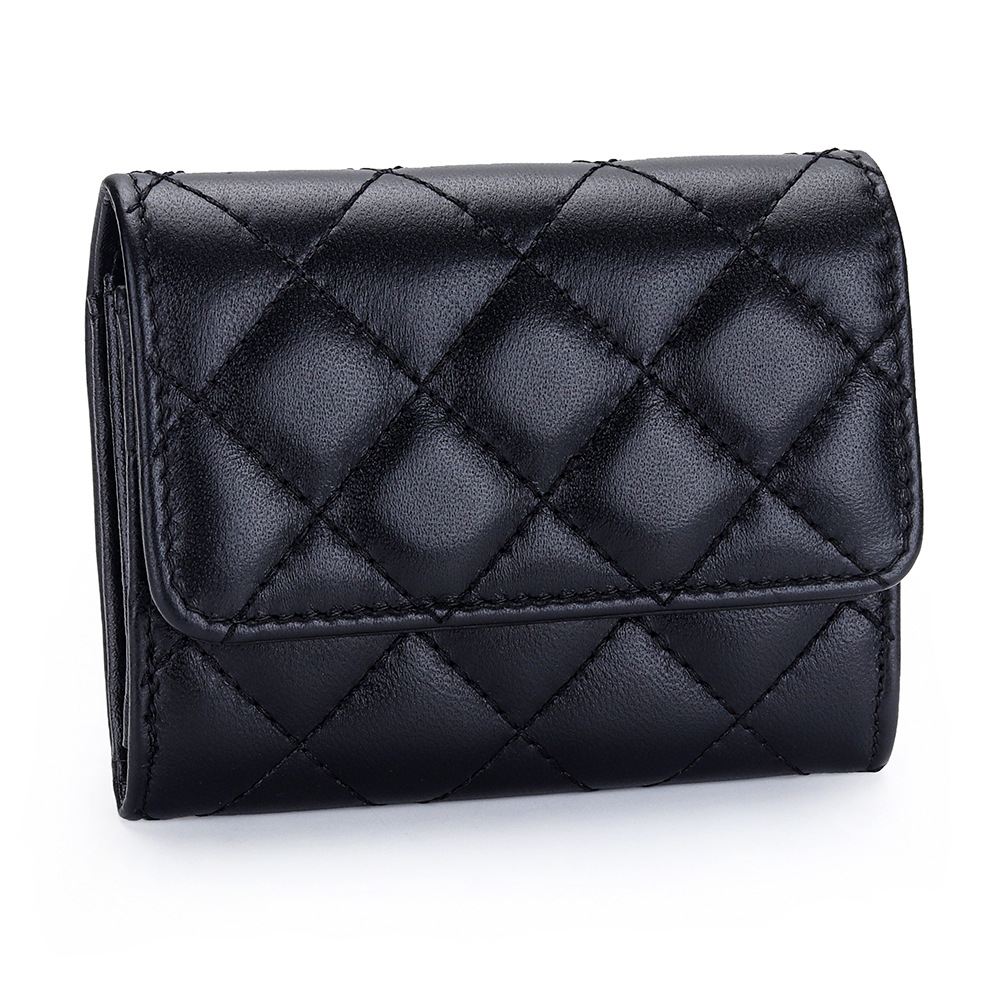 Sheepskin Quilted Card Holder  - Luxury Quilted Bags avis et prix