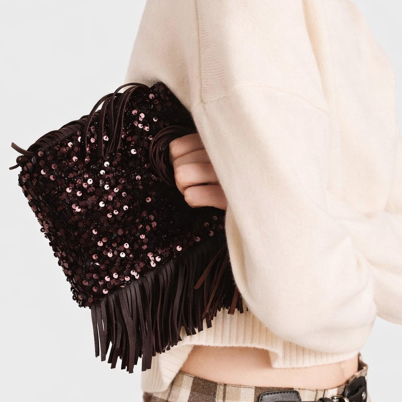 Mini Sequin Clutch Evening Bag - Luxury Bags Mini avis et prix